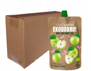 Owolovo Mus Apple ecodobro eco bio 200g x 16ks
