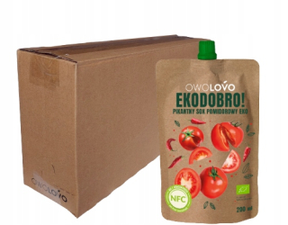 Owolovo pikantná paradajková šťava eko 200g x 16ks