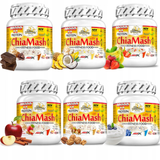 Kaša s Chia - sada 6 stravovacích príchutí amix