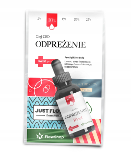 CBD - Relaxačné - CBD olej 10% - Bio zo Švajčiarska