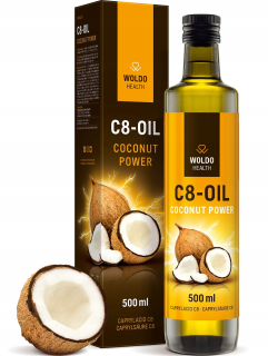 C8 MCT OIL 100% COCONUT OIL Čistá kyselina Kyselina KAP
