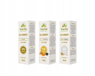 CBD - CBD oleja 1% sada troch olejov