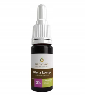 CBD - CBD olej 5% / 6,11% 0,09% THC Dekarboxylated 10ml