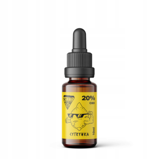 CBD - Olej CannaBeFit CBD 20% 2000mg 10ml citrón