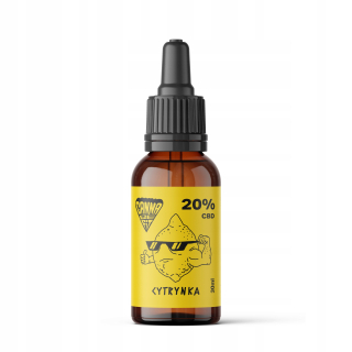 CBD - CBD cannabefit olej 20% 6000mg 30 ml citrónovej