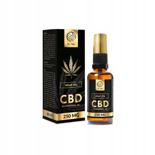 CBD - CBD olej z konope - 250 mg / 50ml konopný olej