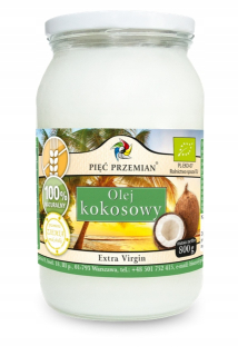 Coconut Oil Bio Virgin 800g Päť Keto transformácie