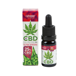 CBD - CBD Euphoria Chumáč Oil 25% Ultra Strong 10ml