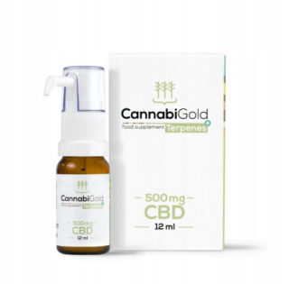 CBD - Konope cannabigold terpény + 500mg 12ml