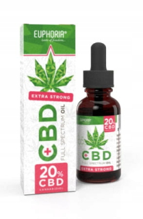CBD - Eufória Extra Strong 20% CBD 10ml
