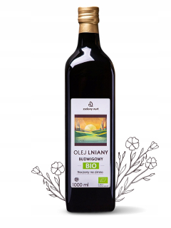 Linový olej BUDWIG BIO EKOLOGICKÝ 1000ML
