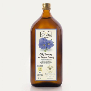 Diéta z ľanového oleja Dr. Budwig lisovaná za studena 1000 ml