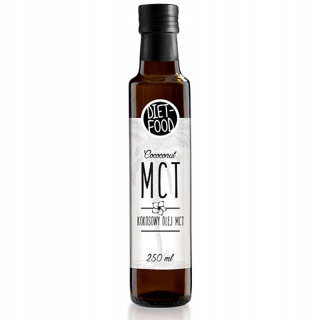 MCT 250ML Olejová diéta-food Kaprylová kyselina, Kaprynowy