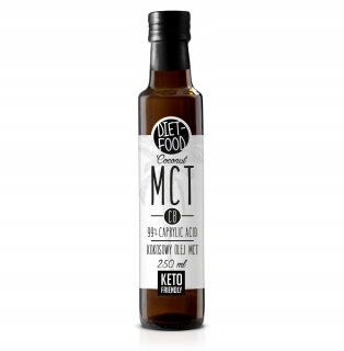 MCT olej, C8 250 ml Diétne jedlo