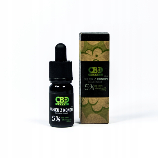 CBD - Olej Keycups Gold CBD 5% Natural 10 ml