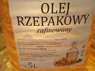 Rape Oil 5 l - Super Quality