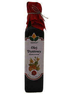 Tekvicový olej za studena lisovaný - SemCo - 250 ml