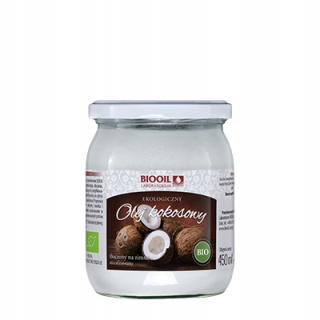 Kokosový olej Bio za studena lisoval 450 ml bioil