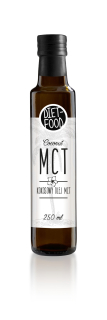 Kokosový olej MCT 250ml Zdravý olej