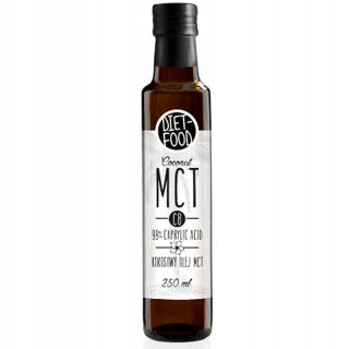 Kokosový olej MCT C8 250ML Dievková dieta KAPRYLOVÁ
