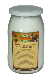 Nerafinovaný extra panenský kokosový olej 900ml