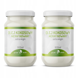 Nerafinovaný panenský kokosový olej BALENIE 2x 900ml
