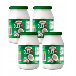 Definovaný kokosový olej Extra Virgin 4x 900 ml