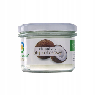 Rafinovaný kokosový olej BIO 180 ml [6 ks] BIO FOO