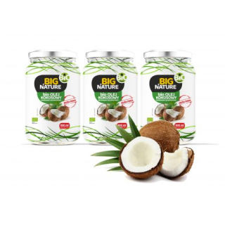 Kokosový olej rafinovaný SET 3X900ML BIO