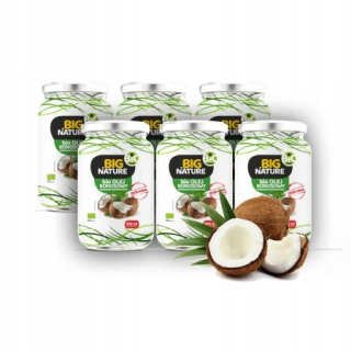 Kokosový olej rafinovaný SET 6X 900 ml BIO ECO