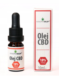 CBD - Konopný olej 10% CBD 10ml 1000mg výroba Endoca
