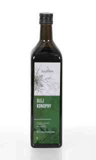 Konopný olej 1l Olejarnia Zamojska