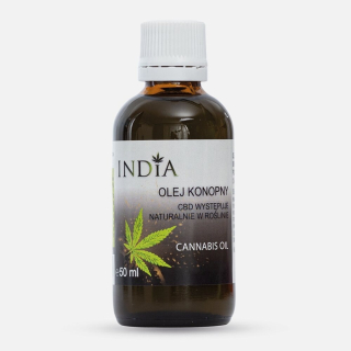 CBD - Konopný olej 50 ml (CBD sa prirodzene vyskytuje v rastline