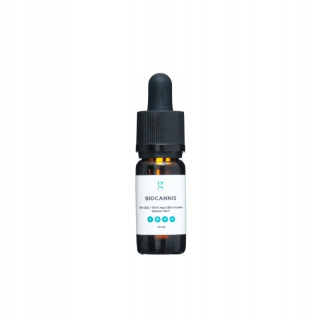 CBD - Biocannis konopný olej 10% 10 ml CBD, CBC, CBG, MCT