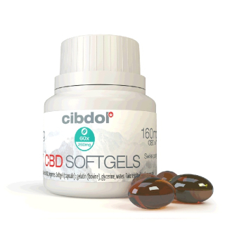 CBD - CBD HEMP OIL 4% 384MG Kapsuly Cabdol ZADARMO