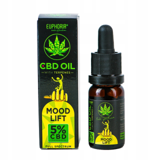 CBD - CBD Konopný olej 5% Euphoria 10ml s Terpenes