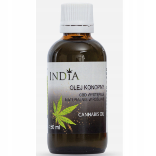 CBD - CBD 50 ml konopný olej - India