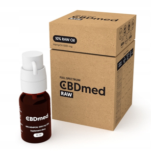 CBD - olej CBDMED surového konope 10% Ful Spektrum 10 ml