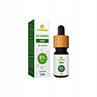 CBD - CBG 5% konopného oleja - 10 ml - Limited hempking