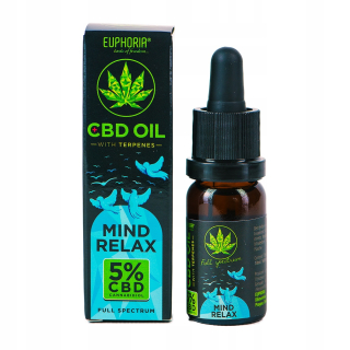 CBD - Eufória Mind RELAX 5% CBD