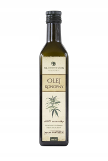 Konopný olej lisovaný za studena 500ml
