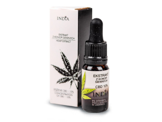 CBD - Konopný olej s CBD 10% (extrakt), 10 ml.