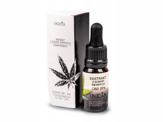 CBD - Konopný olej s CBD 20% 10ml India vysokou koncentráciou