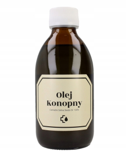 Konopný olej zo semien semien