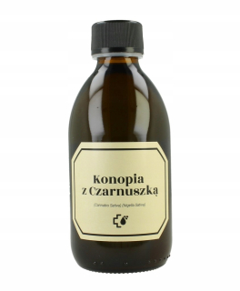 Konopný olej s olejom z čierneho kmínu