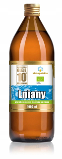 Linový olej pre studený bio 1000 ml