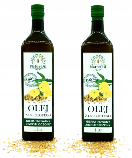 Linen Olej Golden Banding 2 x 1000ml Naturaloy