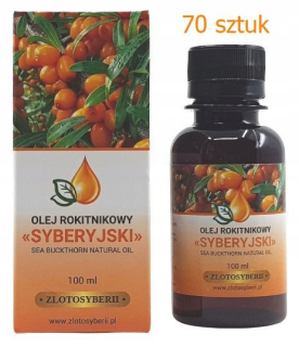 Sieberry Sibírsky olej 100ml x 70ks Veľkoobchod