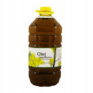 Repkový olej za studena 5 l