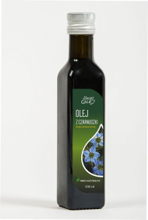 Olej z čierneho kmínu 500 ml za studena lisovaný NIERAFIN
